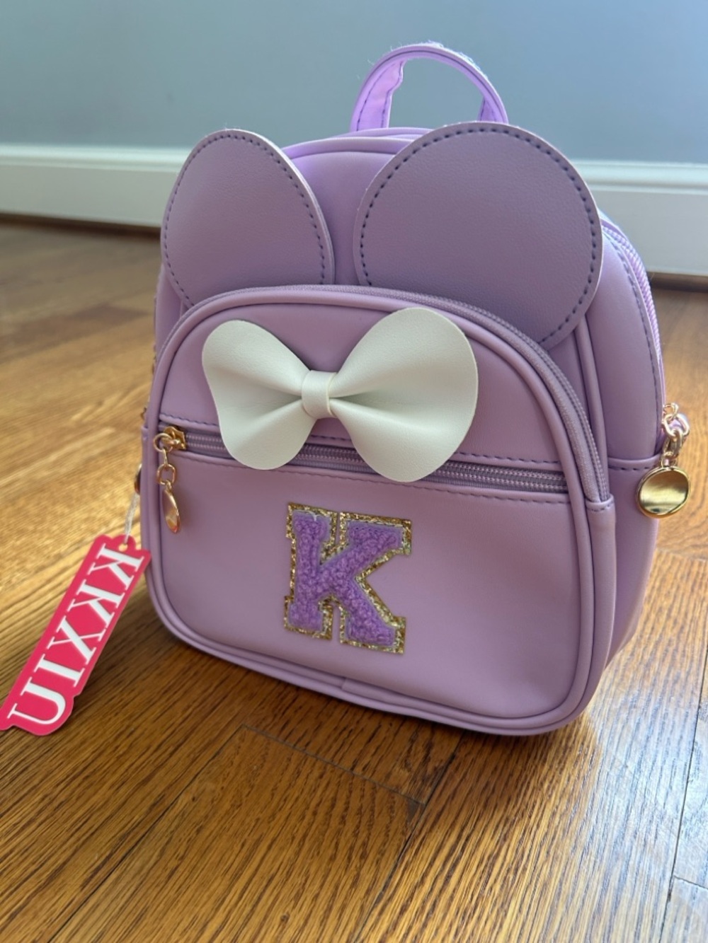 Girls Initial Backpack - Picture 4 of 7